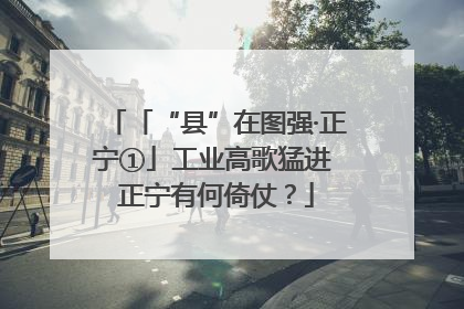 「“县”在图强·正宁①」工业高歌猛进 正宁有何倚仗？