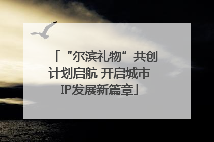 “尔滨礼物”共创计划启航 开启城市IP发展新篇章
