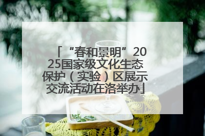 “春和景明”2025国家级文化生态保护（实验）区展示交流活动在洛举办