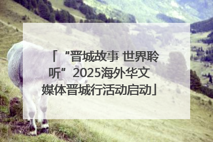 “晋城故事 世界聆听”2025海外华文媒体晋城行活动启动