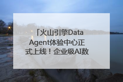 火山引擎Data Agent体验中心正式上线！企业级AI数据专家触手可及