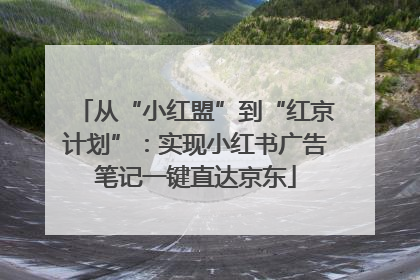 从“小红盟”到“红京计划”：实现小红书广告笔记一键直达京东