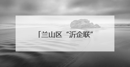 兰山区“沂企联”会客厅：汇聚民企出海新动能，打造跨境发展“强磁场”