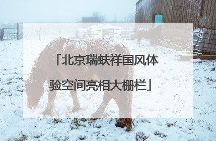 北京瑞蚨祥国风体验空间亮相大栅栏
