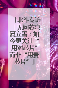 北斗专访｜无问芯穹夏立雪：如今更关注“用对芯片”而非“用贵芯片”