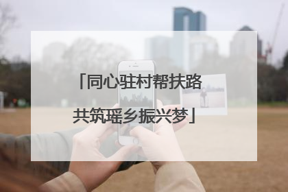 同心驻村帮扶路 共筑瑶乡振兴梦