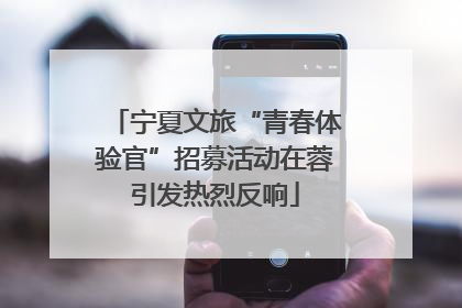 宁夏文旅“青春体验官”招募活动在蓉引发热烈反响