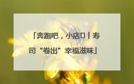 奔跑吧，小店㊼丨寿司“卷出”幸福滋味