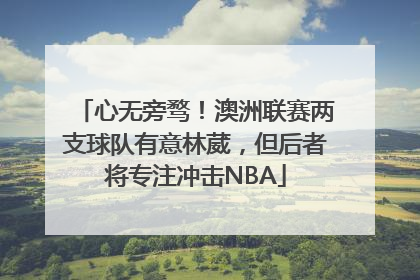 心无旁骛！澳洲联赛两支球队有意林葳，但后者将专注冲击NBA