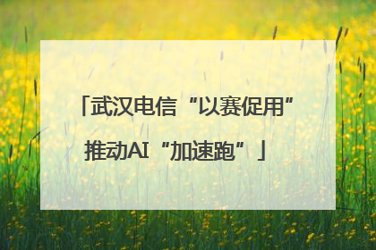 武汉电信“以赛促用”推动AI“加速跑”
