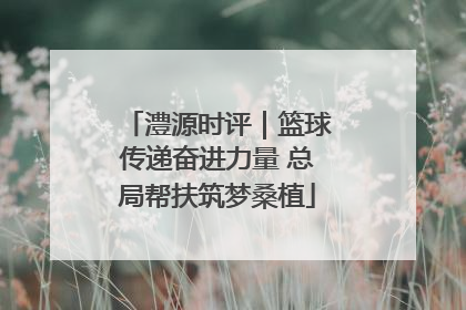 澧源时评｜篮球传递奋进力量 总局帮扶筑梦桑植