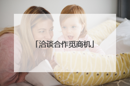 洽谈合作觅商机