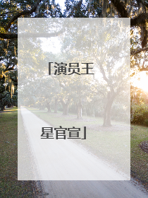 演员王星官宣
