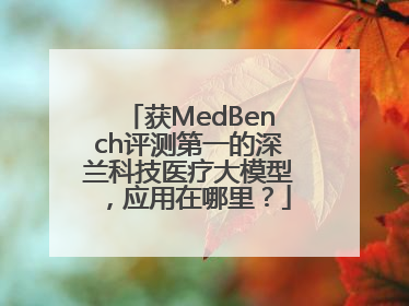 获MedBench评测第一的深兰科技医疗大模型，应用在哪里？