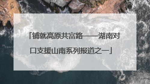 铺就高原共富路——湖南对口支援山南系列报道之一