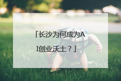 长沙为何成为AI创业沃土？