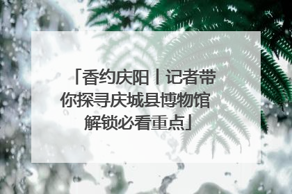 香约庆阳丨记者带你探寻庆城县博物馆 解锁必看重点
