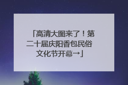 高清大图来了！第二十届庆阳香包民俗文化节开幕→