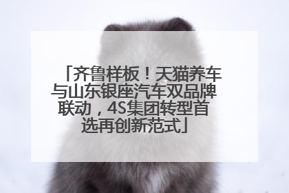 齐鲁样板！天猫养车与山东银座汽车双品牌联动，4S集团转型首选再创新范式