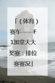 （体育）赛车——F1加拿大大奖赛：排位赛赛况