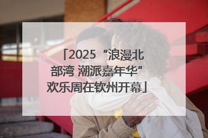 2025“浪漫北部湾 潮派嘉年华”欢乐周在钦州开幕