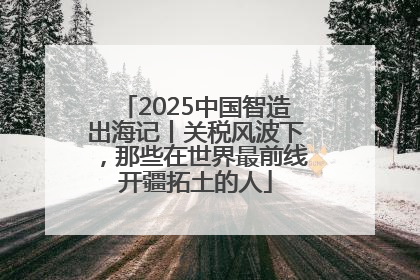 2025中国智造出海记丨关税风波下，那些在世界最前线开疆拓土的人