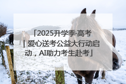 2025升学季·高考｜爱心送考公益大行动启动，AI助力考生赴考