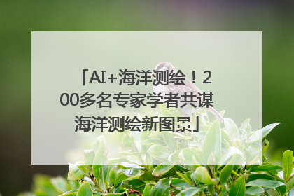 AI+海洋测绘！200多名专家学者共谋海洋测绘新图景