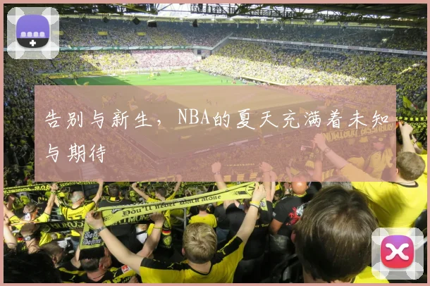 告别与新生,NBA的夏天充满着未知与期待